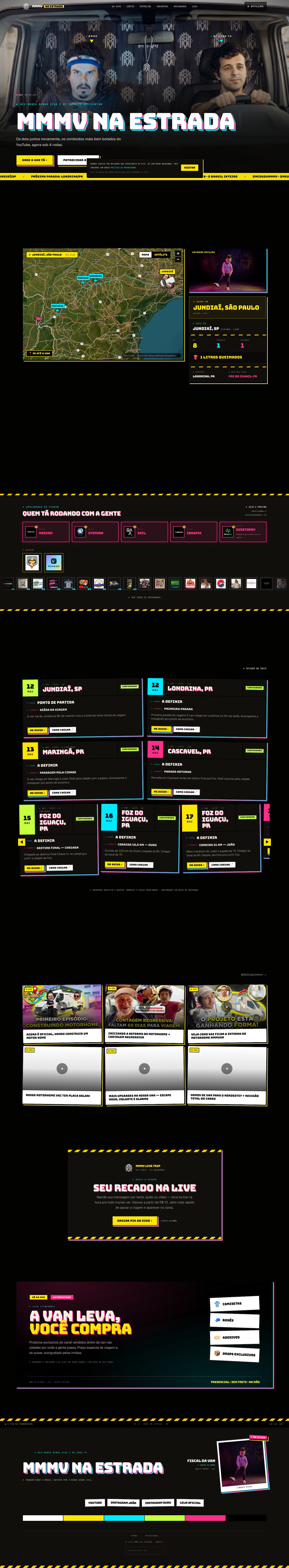 MMMV na Estrada - Site completo