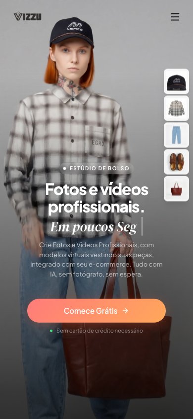 Vizzu - Versão mobile